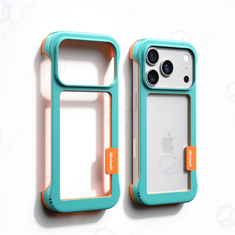 Colorful Frameless Soft TPU Bumper Case for iPhone