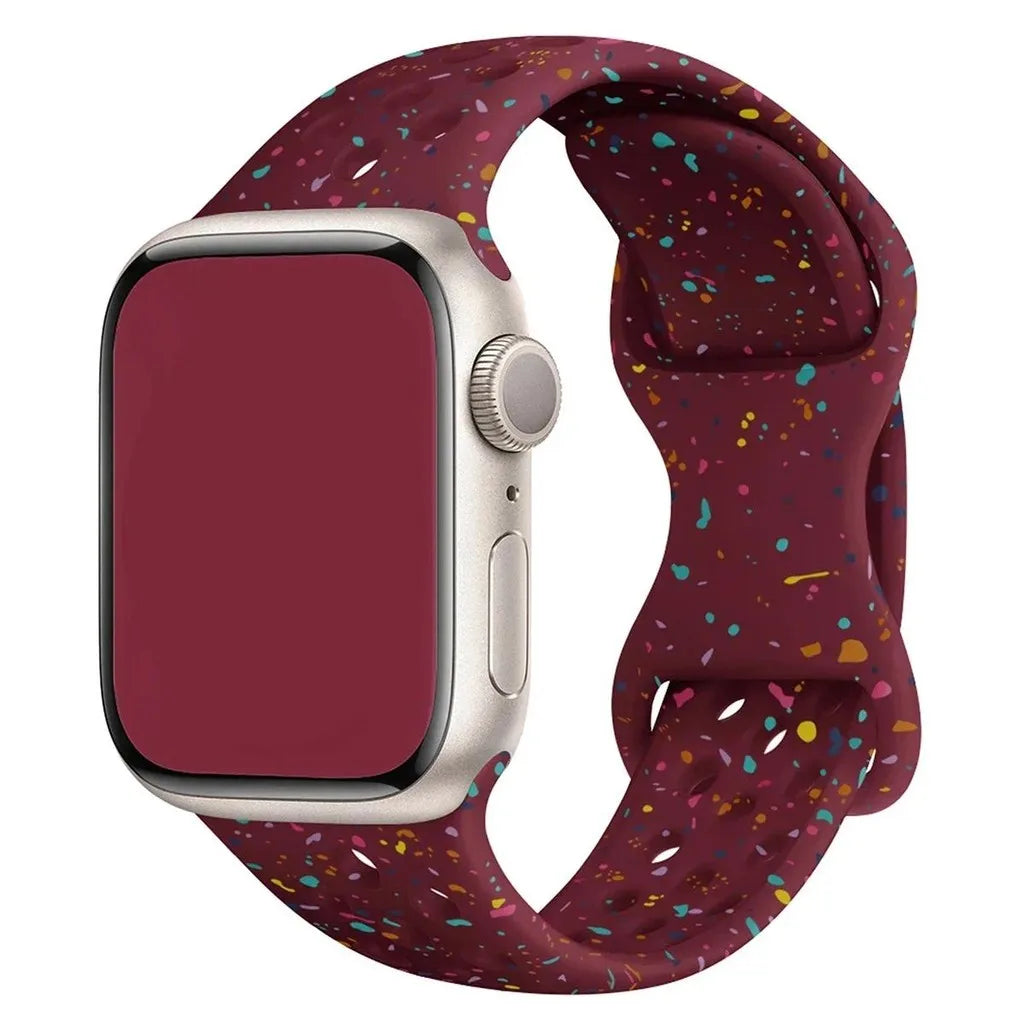 Correa transparente de silicona para Apple Watch