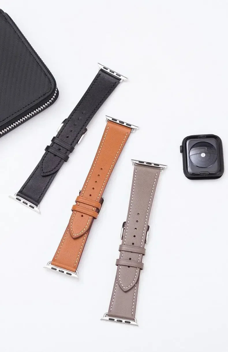 Sport Leather Apple Watch Band