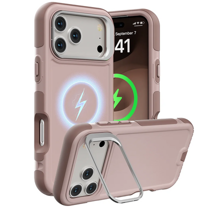 Heavy Duty MagSafe Metal Ring iPhone Case