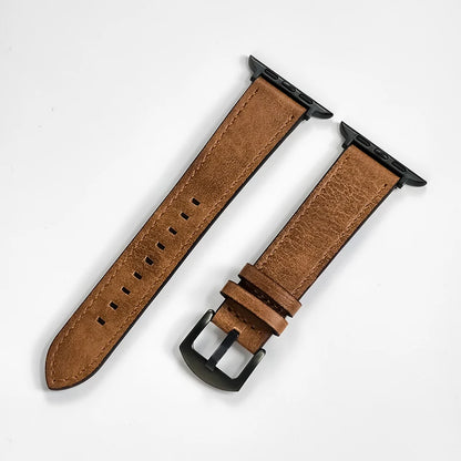 Premium Leather Apple Watch Strap