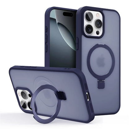 Matte MagSafe Ring Stand iPhone Case