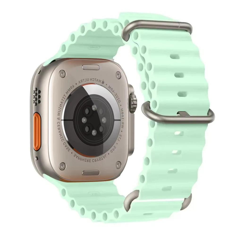 Ocean Silicone Apple Watch Band