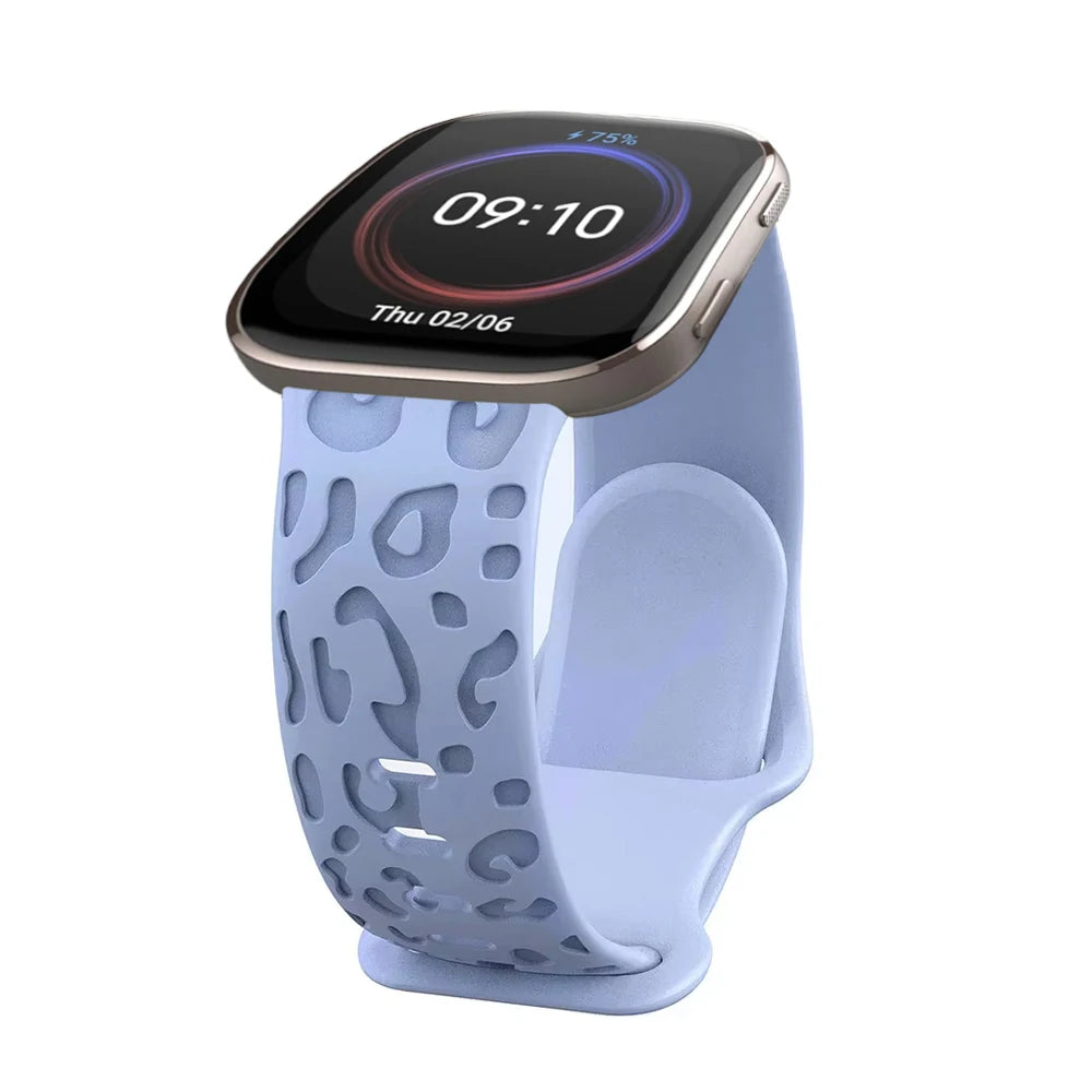 20mm Engraved Silicone Band for Amazfit Watch