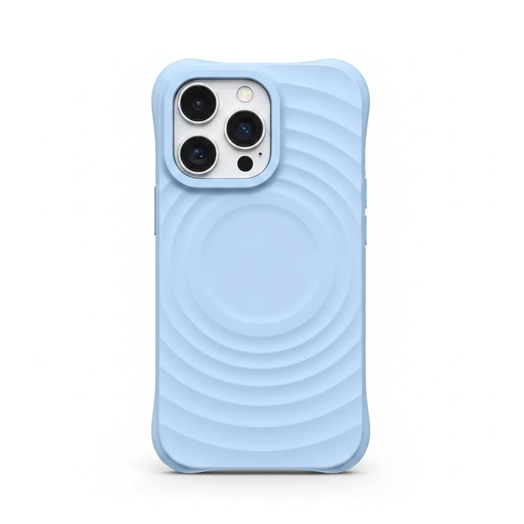 Water Ripple MagSafe Silicone iPhone Case