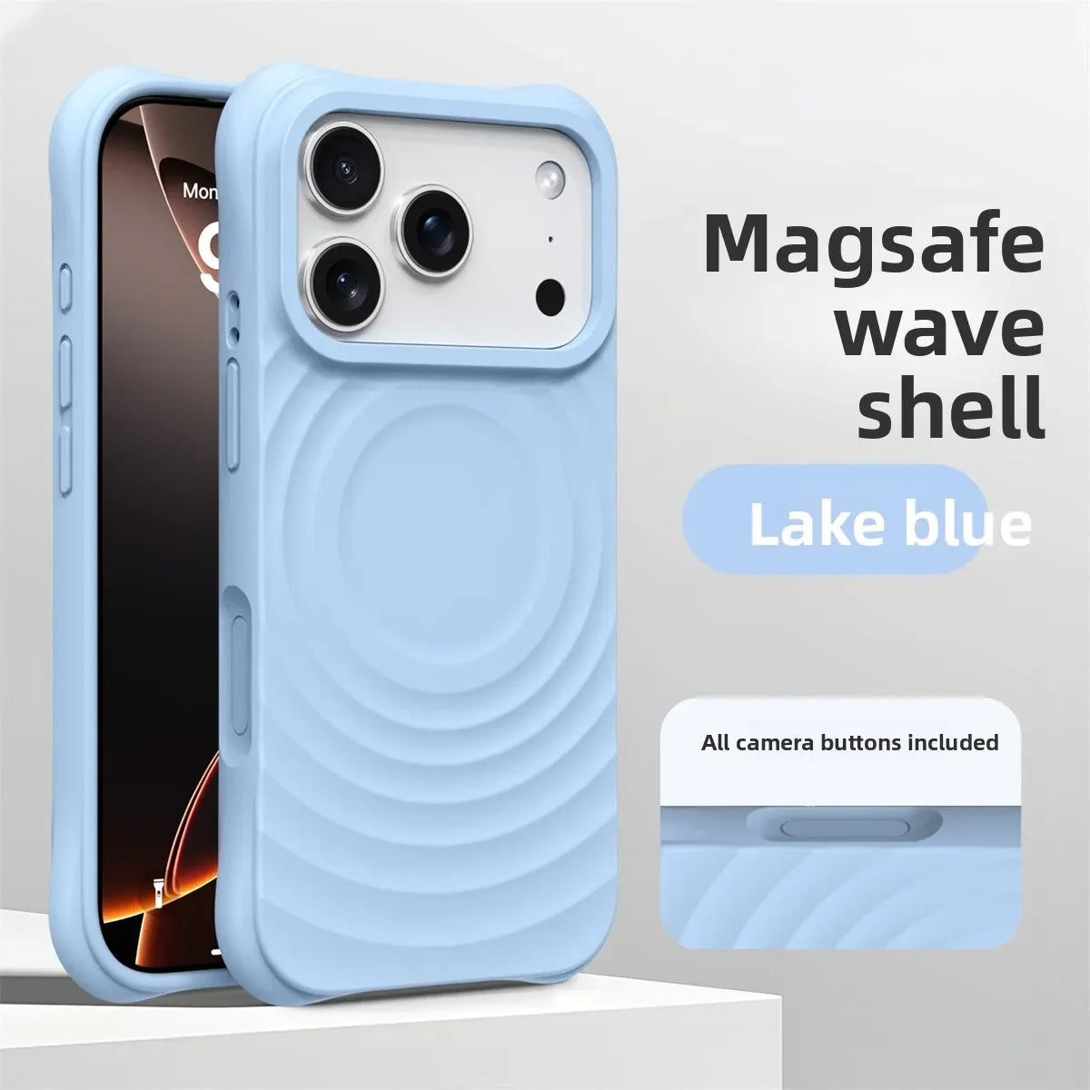 Ocean Ripple | Magnetic Silicone Case