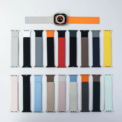 Magnetic Silicone Apple Watch Band