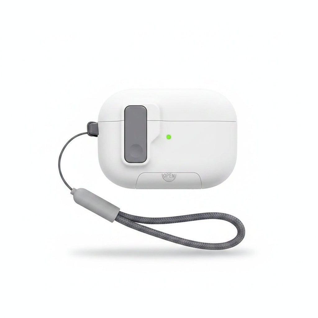 Secure Lock AirPods Pro 3 Case with Lanyard