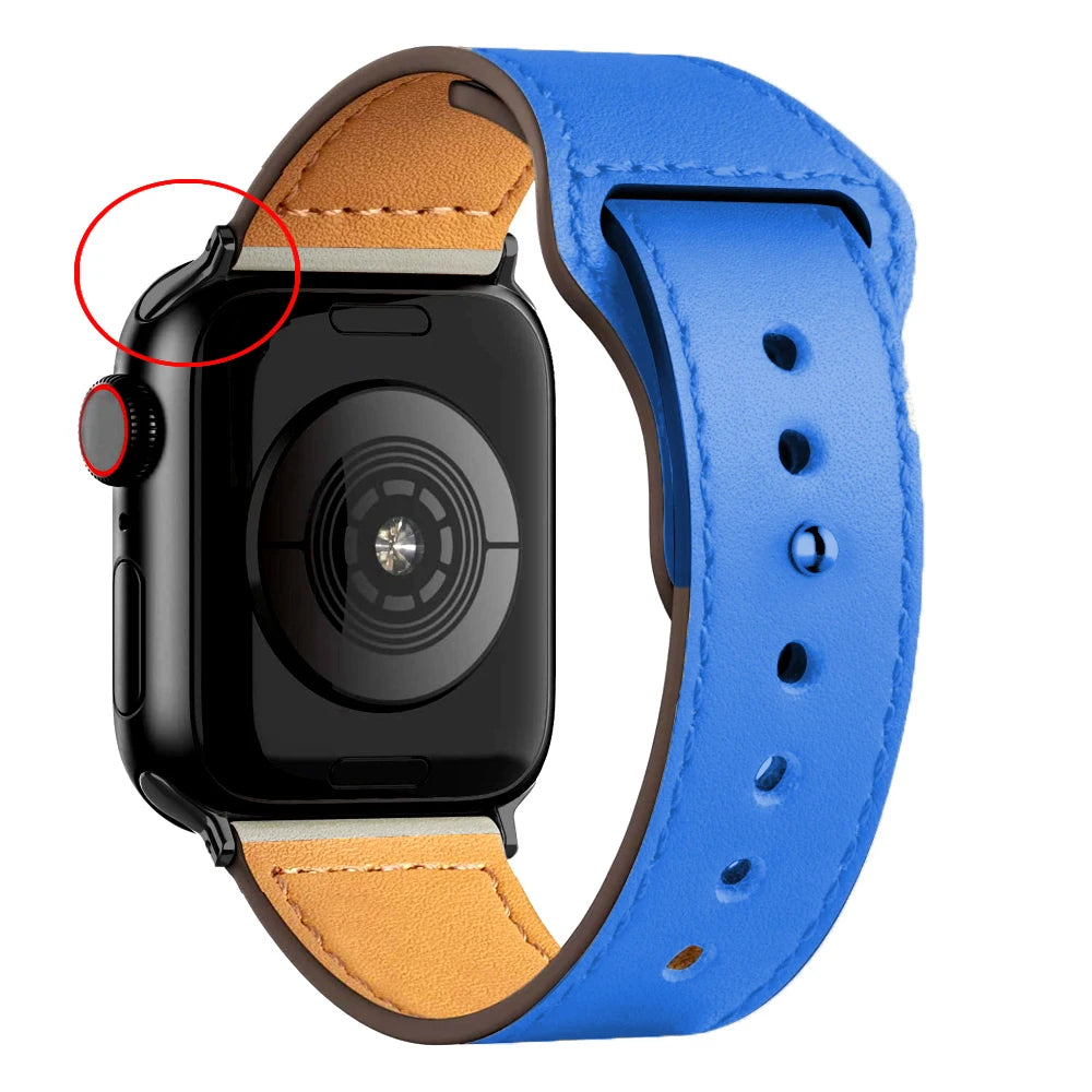 Classic Leather Apple Watch Band