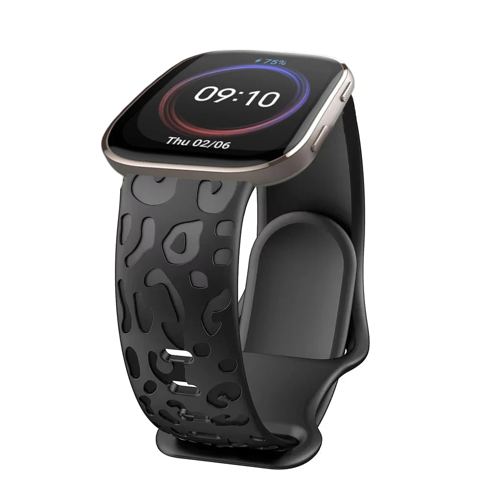 20mm Engraved Silicone Band for Amazfit Watch