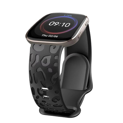20mm Engraved Silicone Band for Amazfit Watch