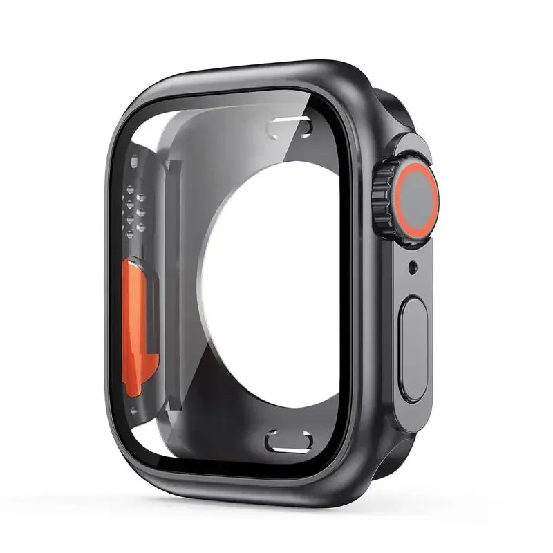 Apple Watch Tempered Glass Bumper Case