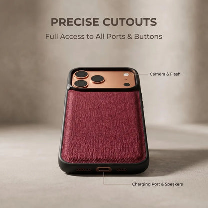Saffiano PU Leather Luxury iPhone Case