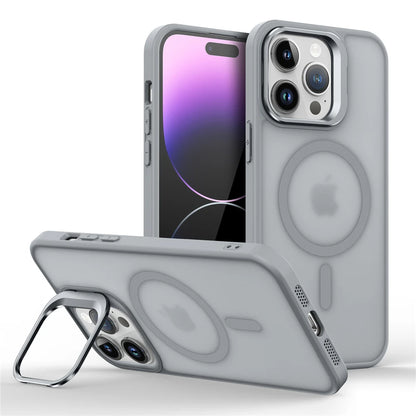 MagSafe Metal Lens Stand iPhone Case