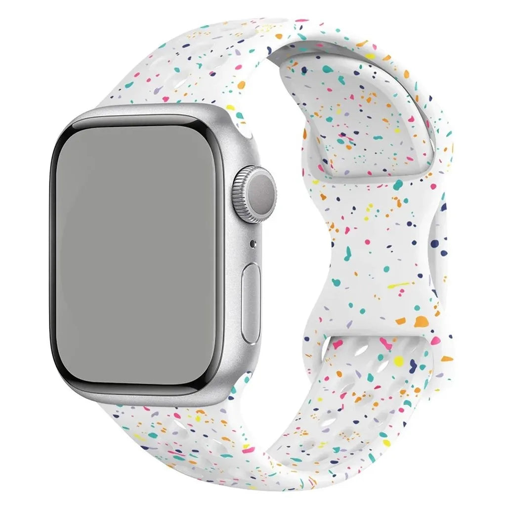 Correa transparente de silicona para Apple Watch