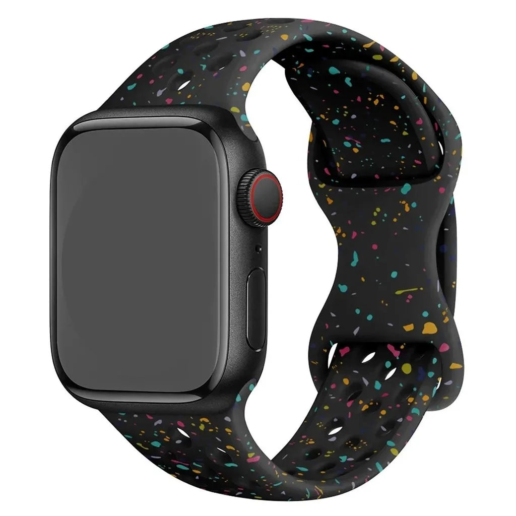 Correa transparente de silicona para Apple Watch