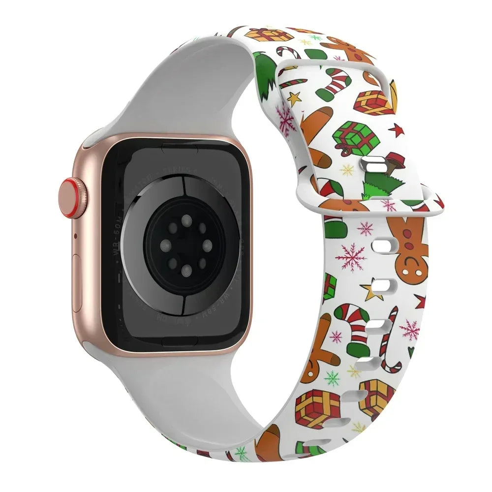 Black Unity Silicone Apple Watch Band