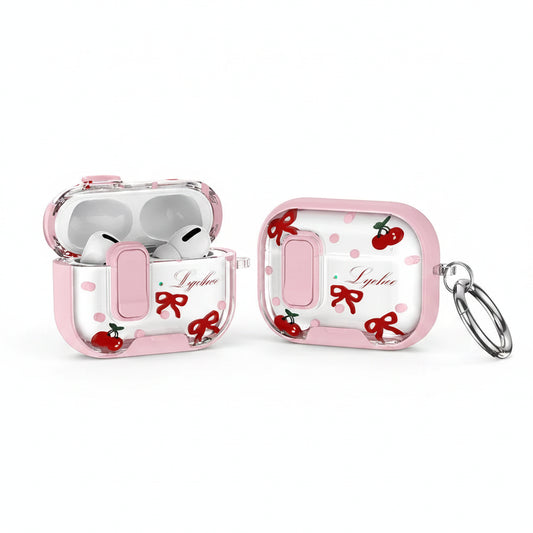 Crystal Clear Lock AirPods Case