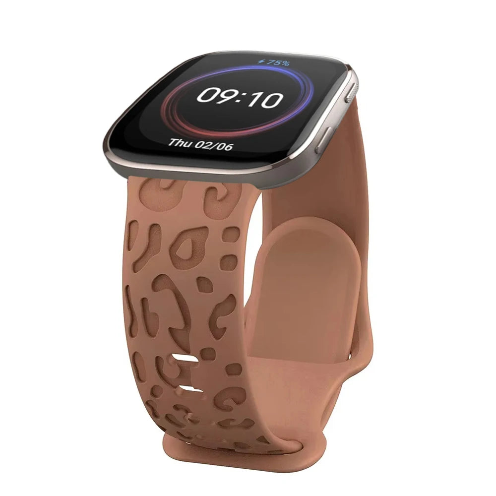 20mm Engraved Silicone Band for Amazfit Watch