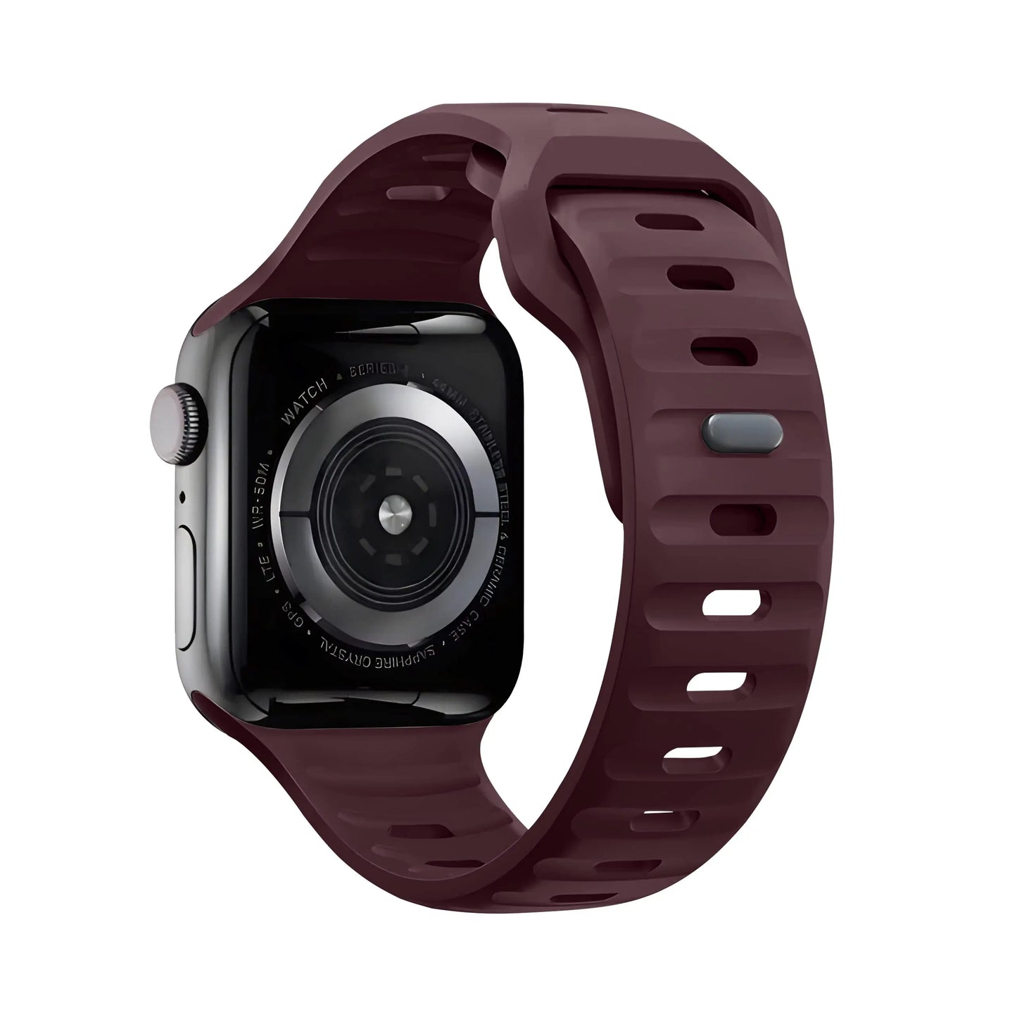 Wide Sport Silicone Apple Watch Band