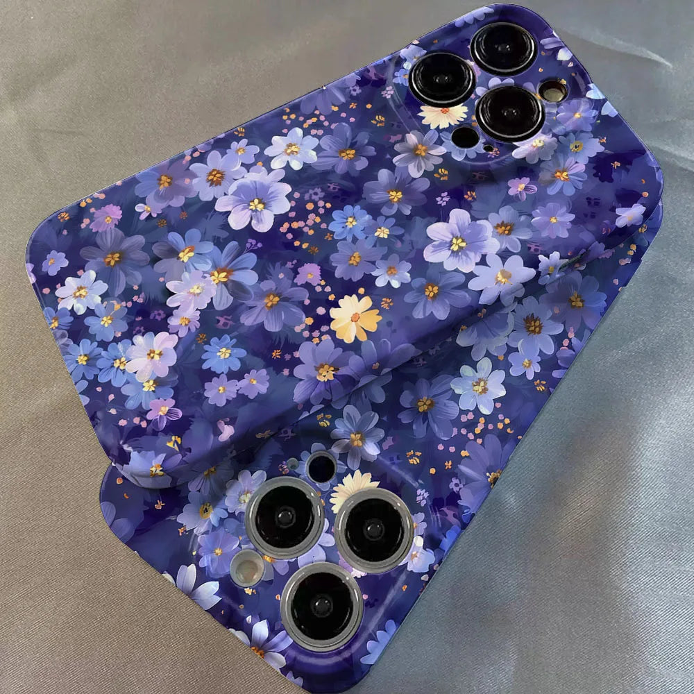 BlueBloom | Floral Hard Shell Case