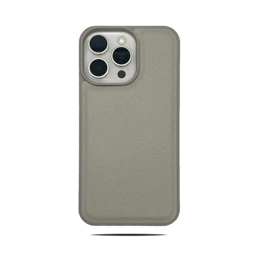 Premium Epsom Leather iPhone Case