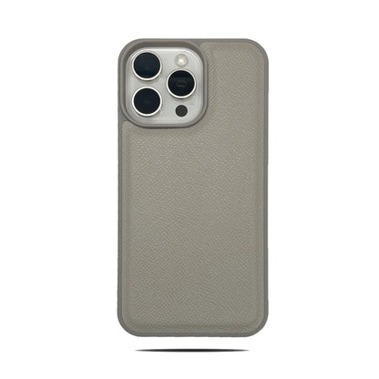 Premium Epsom Leather iPhone Case