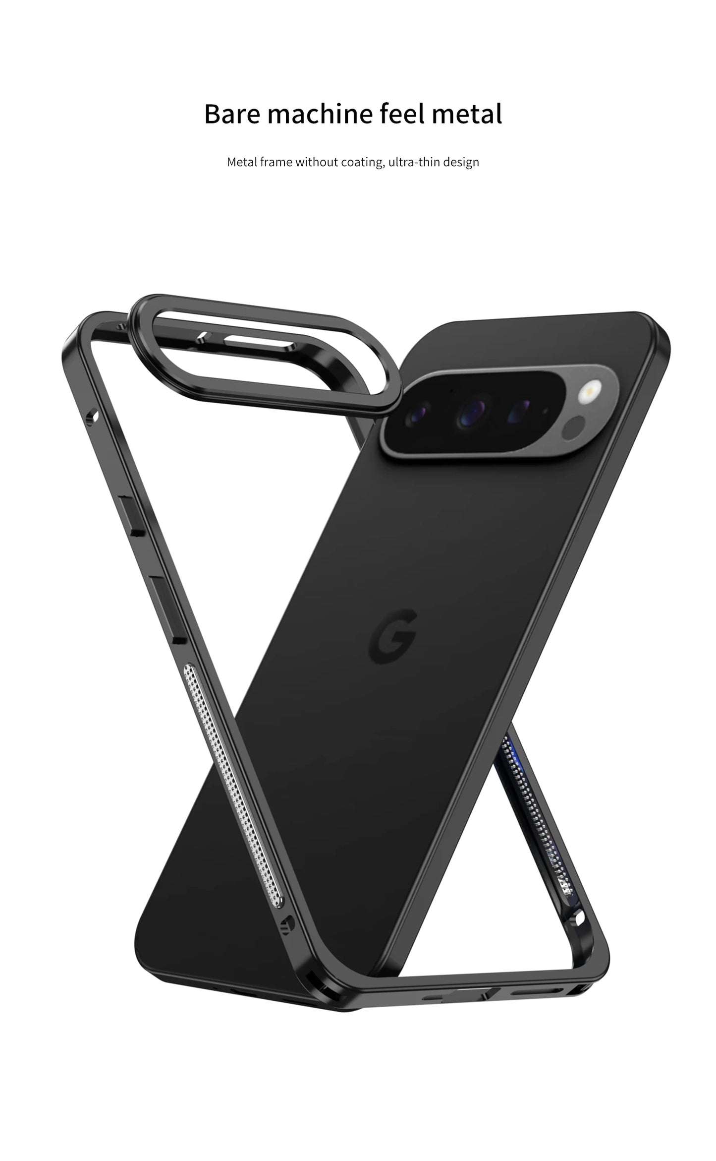 Luxury Metal Cooling Frame Google Pixel Case