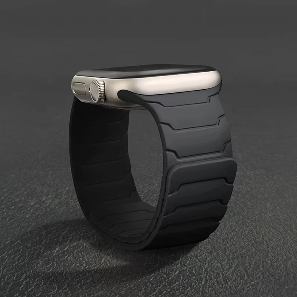 Magnetic Silicone Apple Watch Band