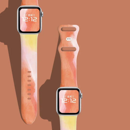 Black Unity Silicone Apple Watch Band