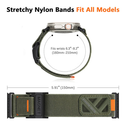 Durable Magnetic Nylon Band for Apple Watch