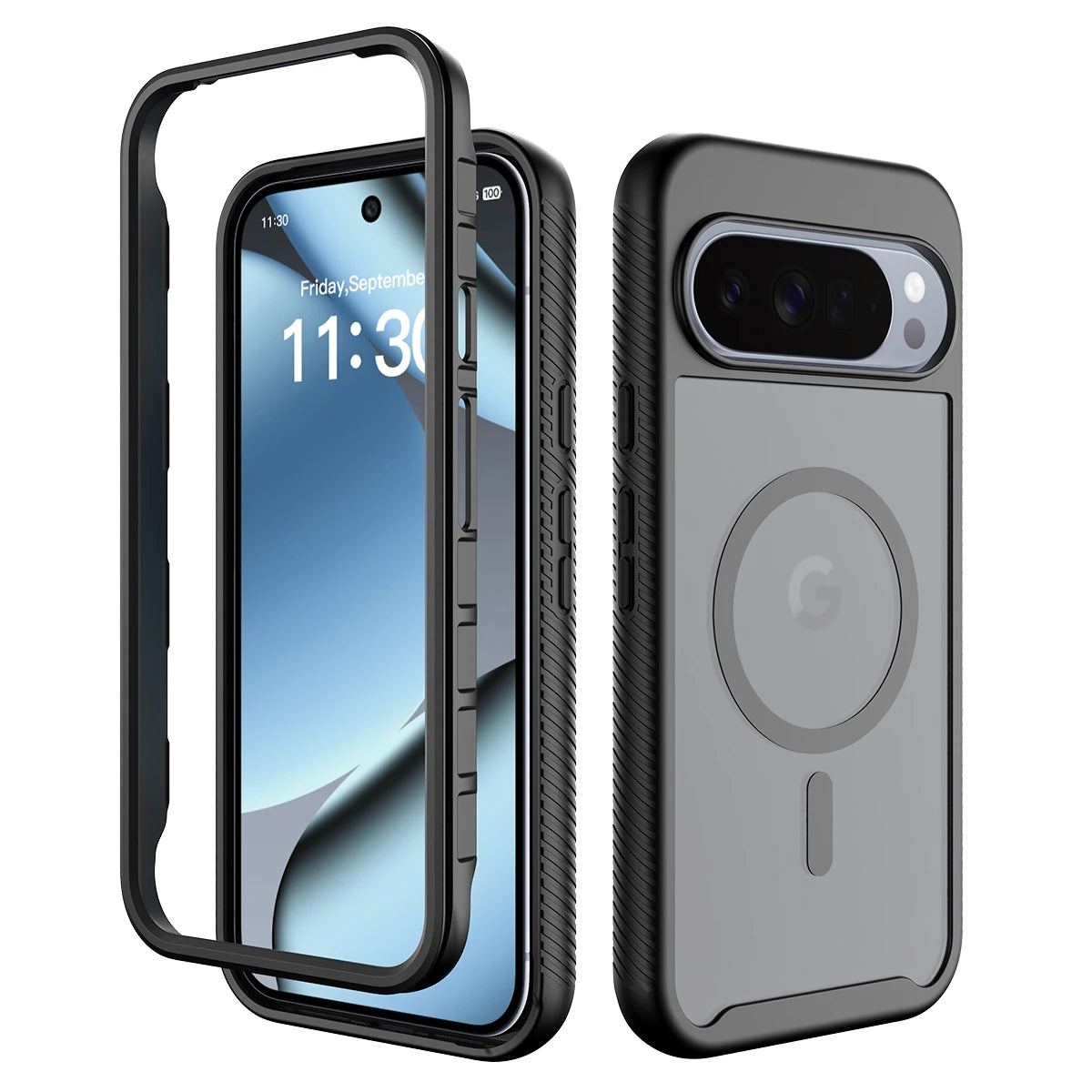 Luxury Hybrid MagSafe Google Pixel Armor Case