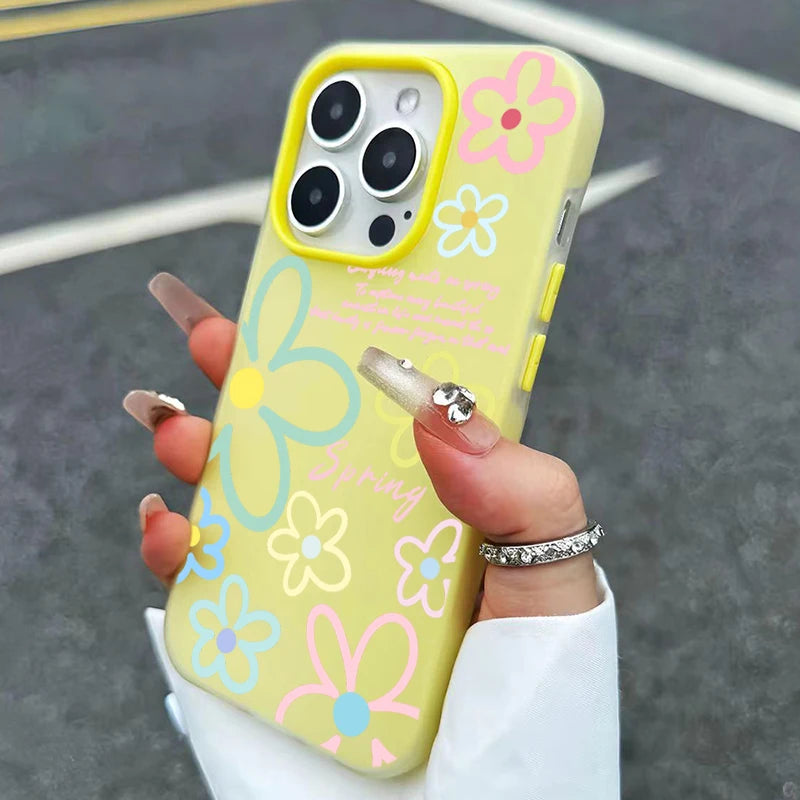 SpringBloom | Floral Silicone Case