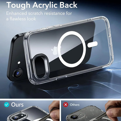 Luxury Clear MagSafe Case for iPhone 17e & 16e