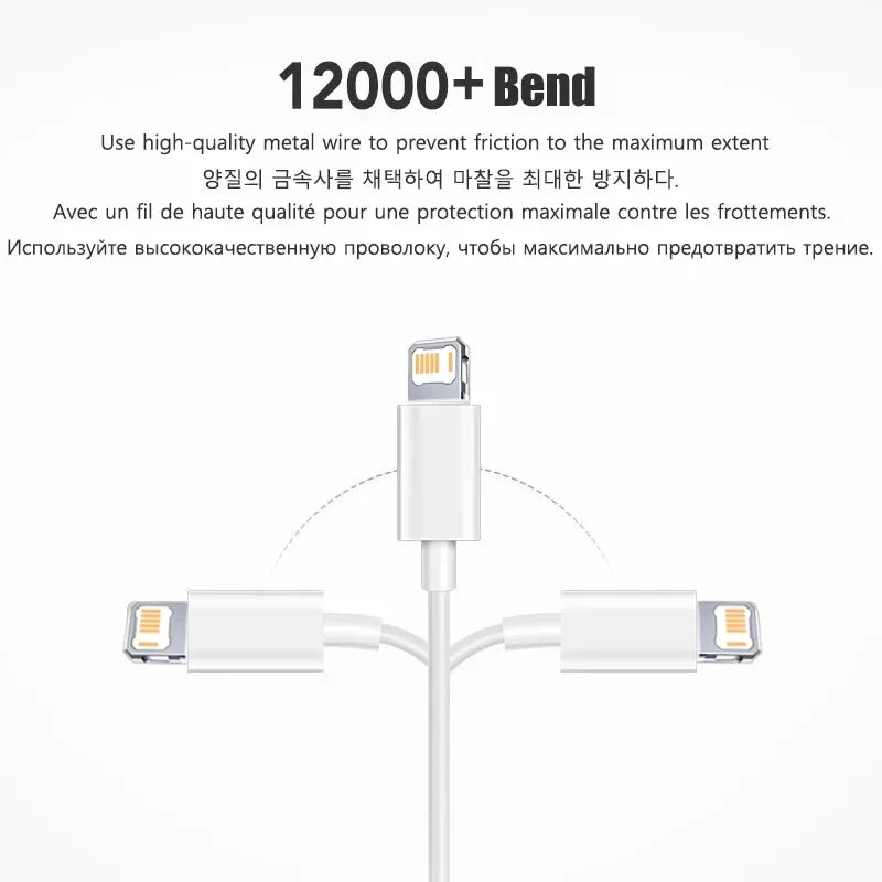 20W USB-C to Lightning Fast Charger Cable