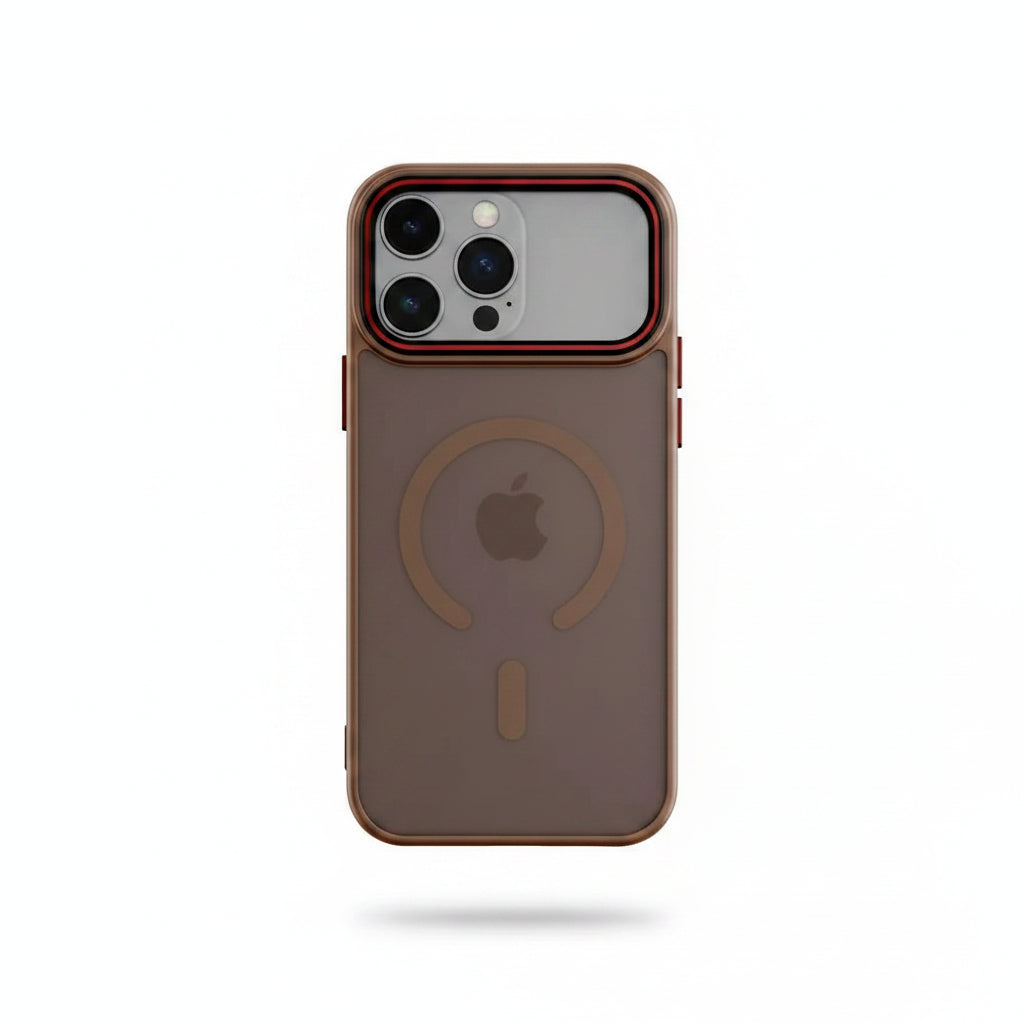Matte MagSafe Transparent iPhone Case