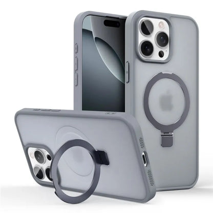 Matte MagSafe Ring Stand iPhone Case