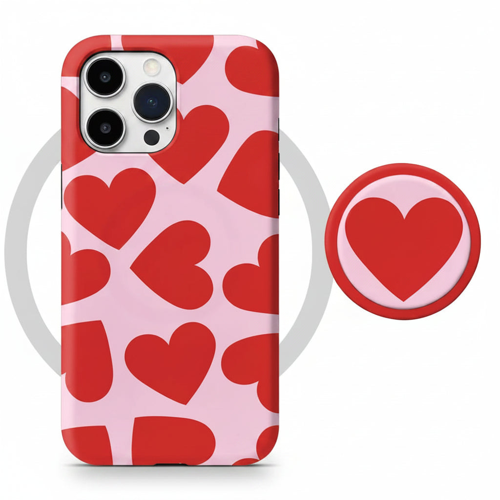 Love Heart MagSafe 2-in-1 iPhone Case