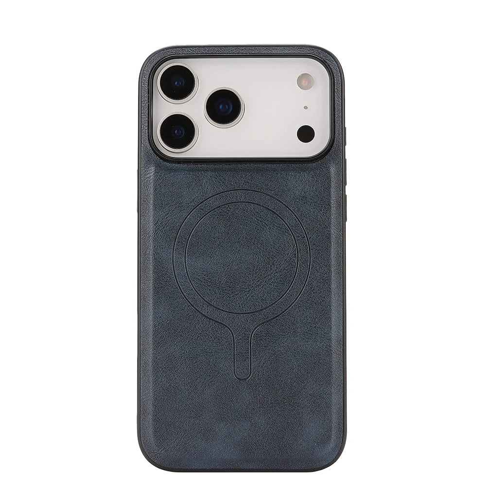 MagSafe Leather iPhone Case