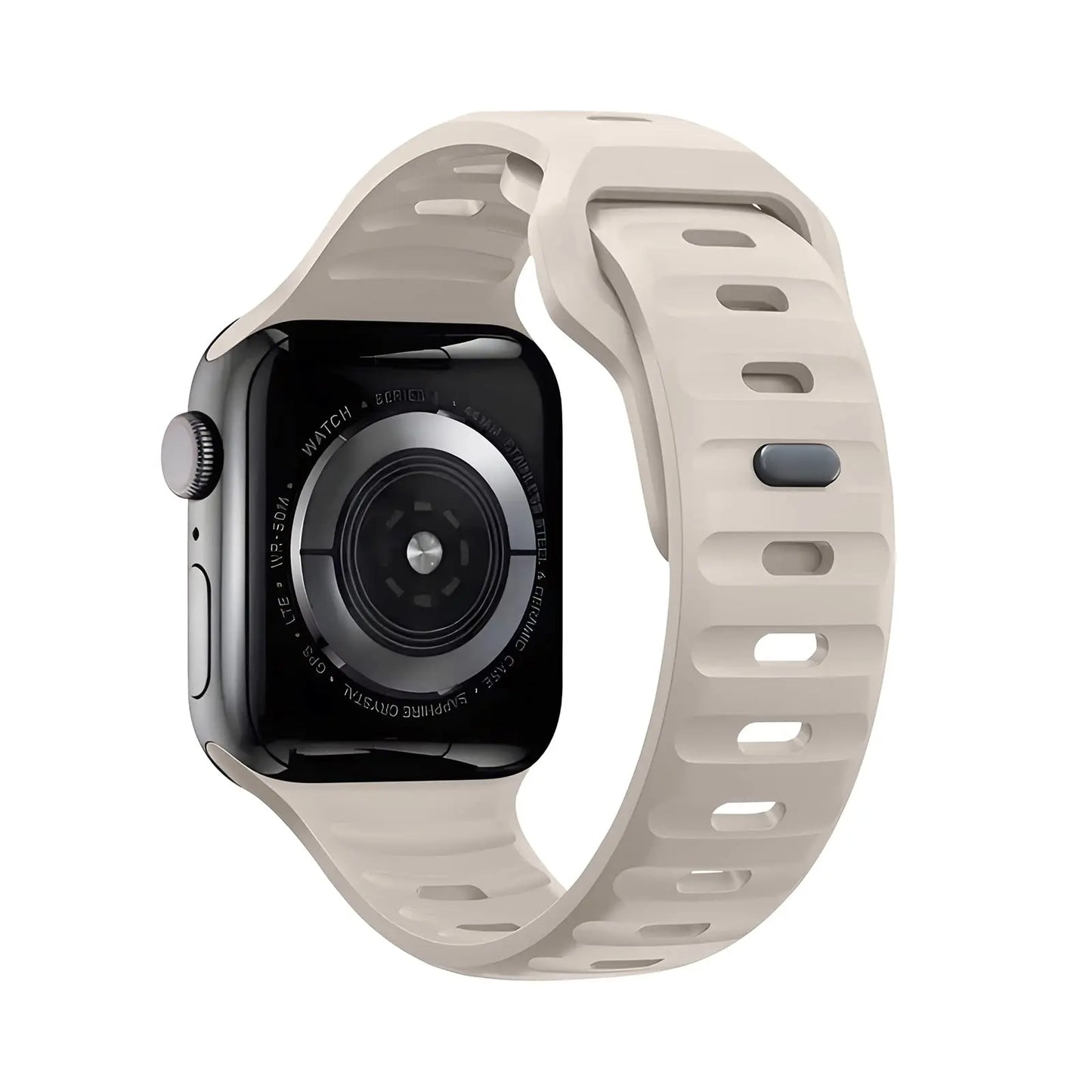 Wide Sport Silicone Apple Watch Band
