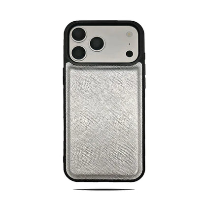 Saffiano PU Leather Luxury iPhone Case