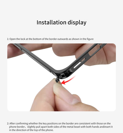 Luxury Metal Cooling Frame Google Pixel Case