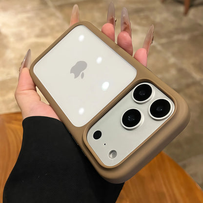 Soft Edge Transparent Armor iPhone Case