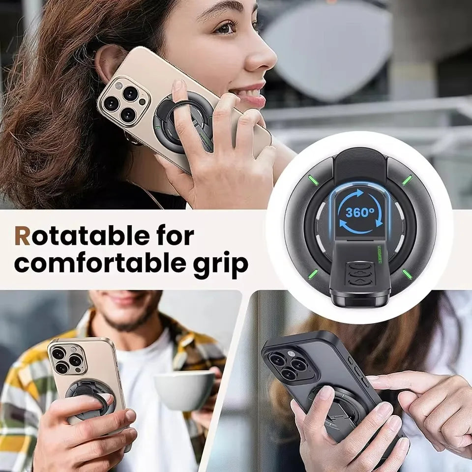 3-in-1 MagSafe Magnetic Ring Grip & Phone Stand