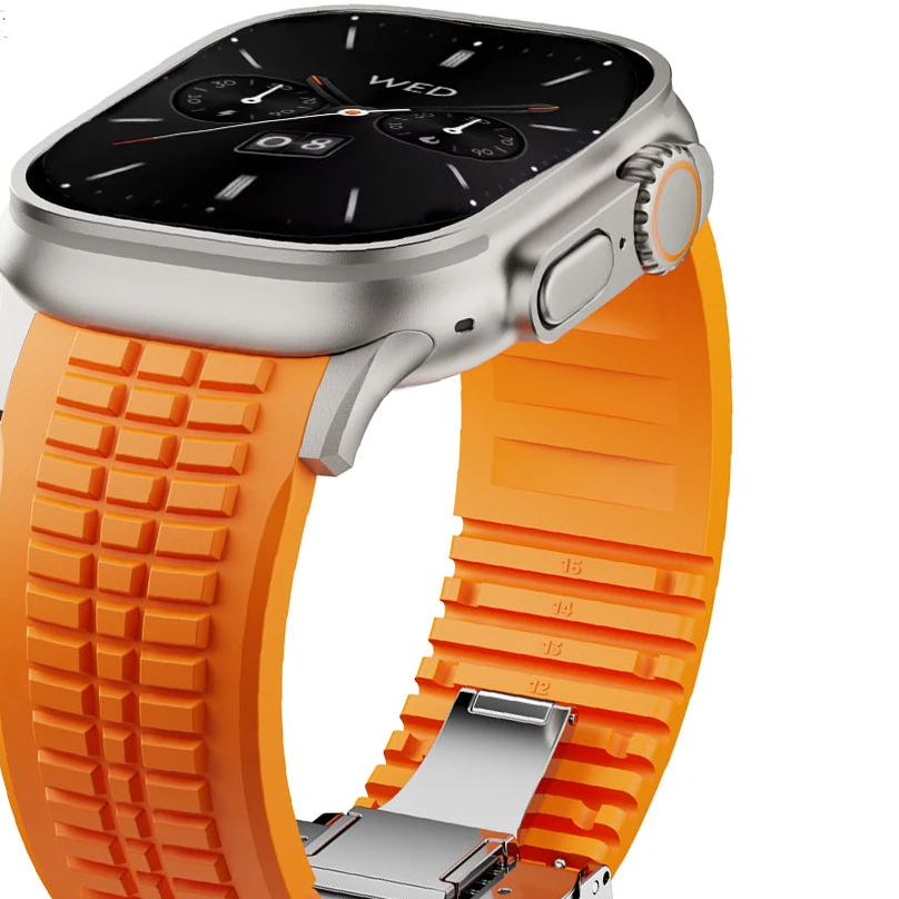 TitanSport Elite | Silicone Metal Watch Band