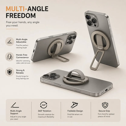 MagSafe Silicone Ring Phone Grip & Stand