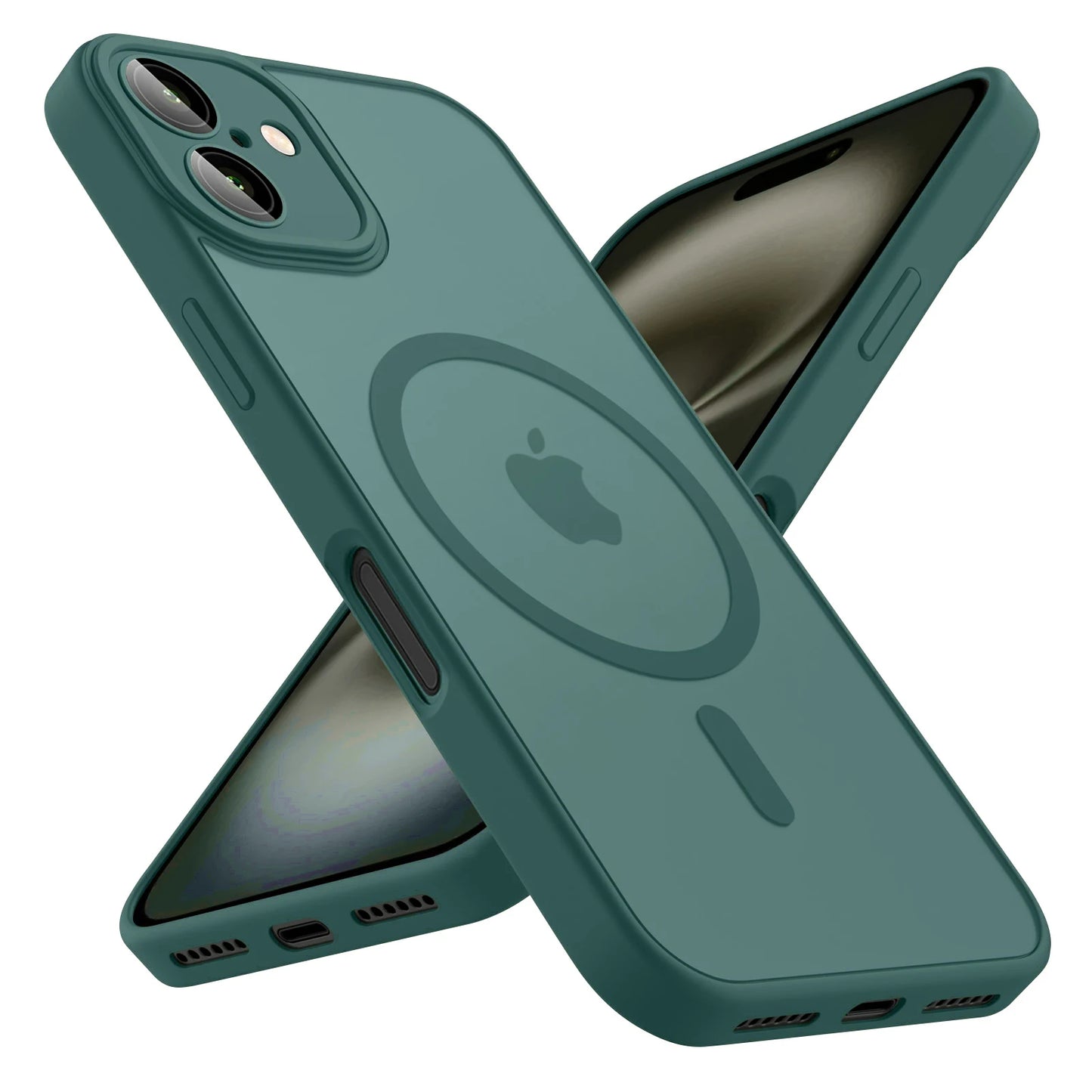 Luxury Frosted MagSafe iPhone Case