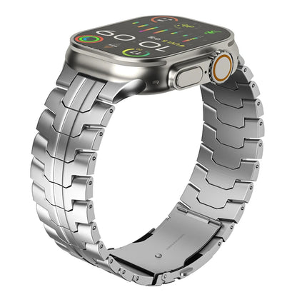 Titanium Color Stainless Steel Apple Watch Band