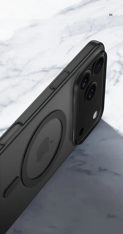 Luxury MagSafe Frosted iPhone Case