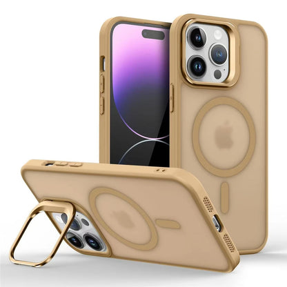 MagSafe Metal Lens Stand iPhone Case